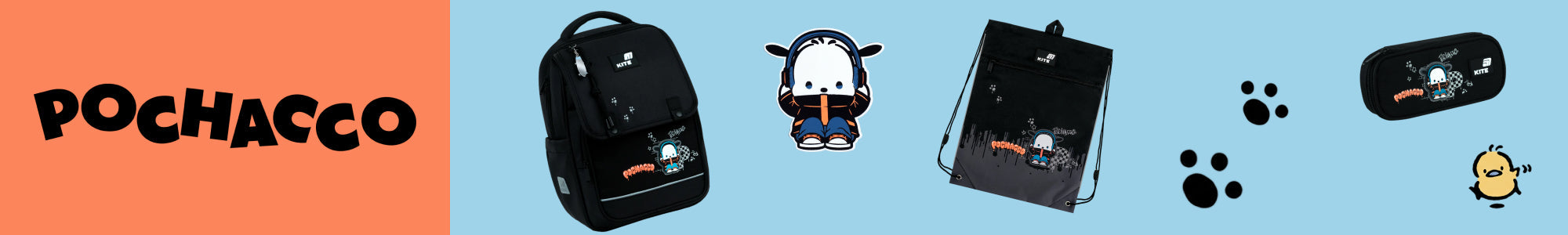 Pochacco – radosna kolekcja szkolna Kite