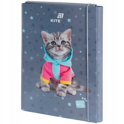 Teczka z gumką A4 do prac plastycznych Studio Pets Kite