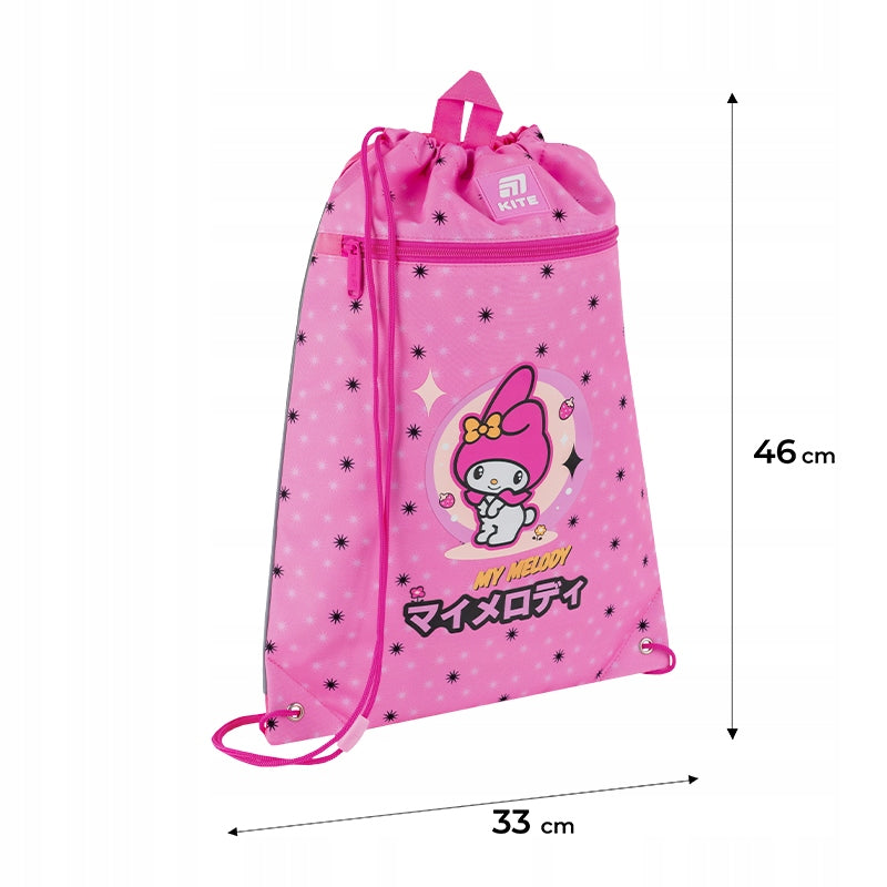 Worek na buty szkolny dla dziewczynki różowy My Melody Kite