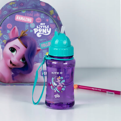 Butelka na wodę dziecięca ustnik słomka 350 ml My Little Pony