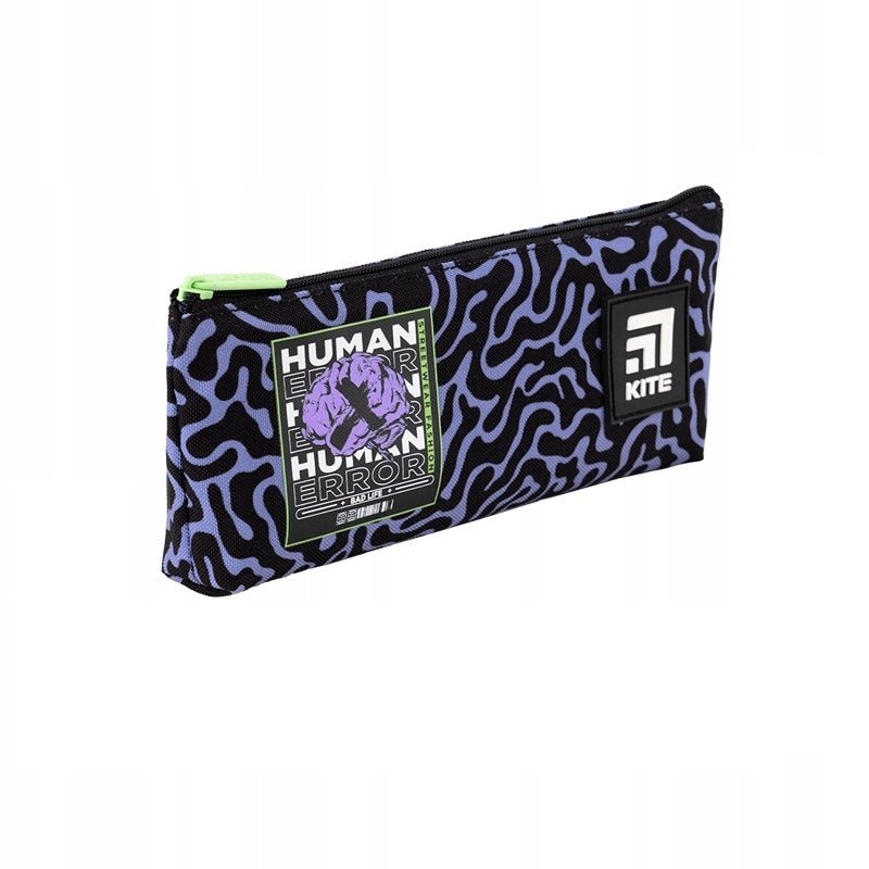 Piórnik saszetka dla nastolatków fioletowa