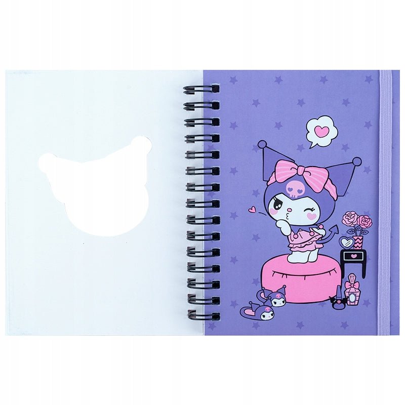 Kołonotatnik notes różowy 80 kartek Kuromi Kite