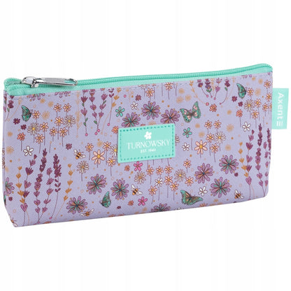 Front fioletowego piórnika Axent z licencjonowanym wzorem Turnowsky.