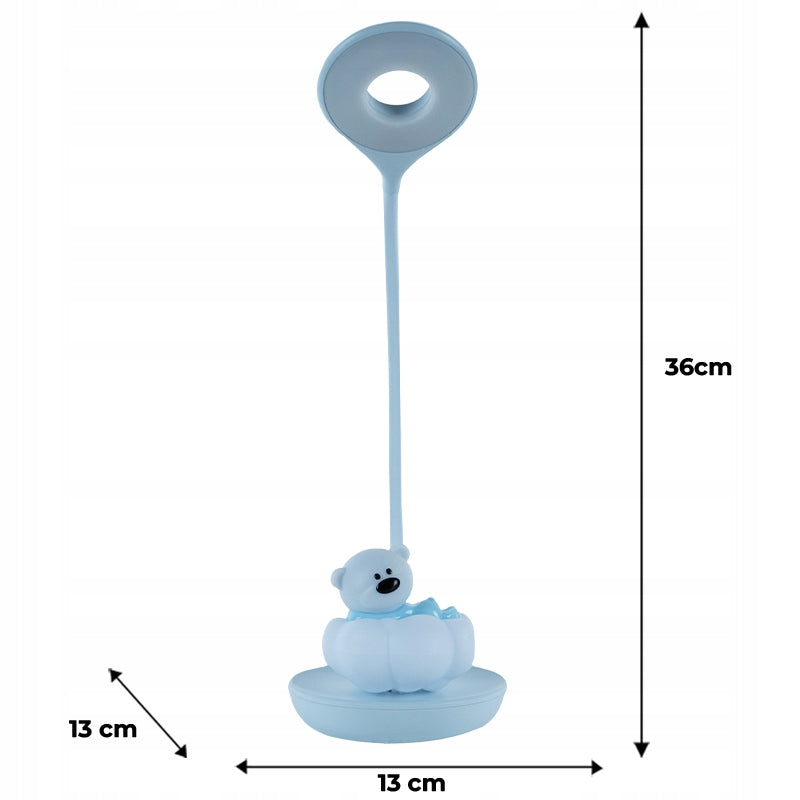 Parametry lampy dla dzieci na biurko nocnik