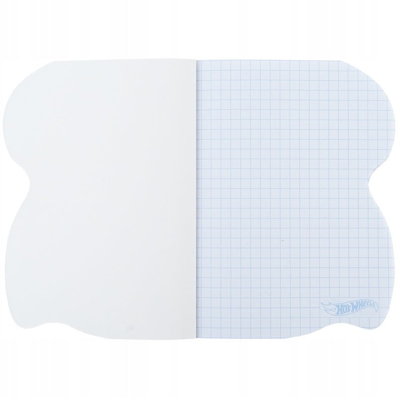 Notes pamiętnik 60 arkuszy kratka czarny Hot Wheels