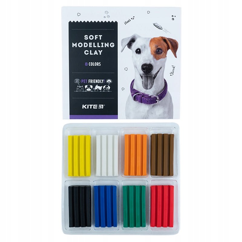 Plastelina 8 kolorów dla dzieci