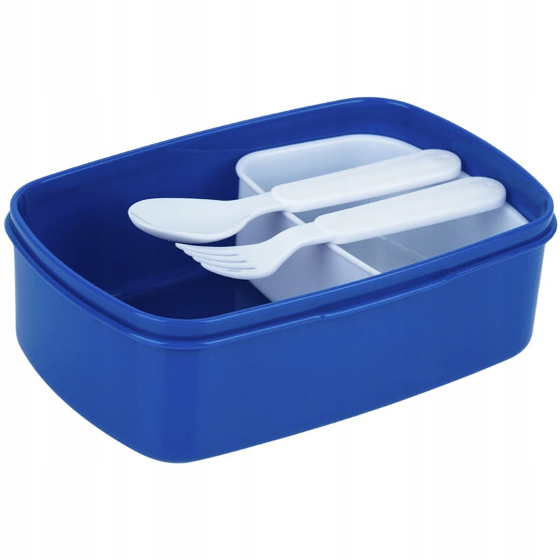 Lunchbox ze sztućcami Kite Real Madrid dla chłopców 750 ml