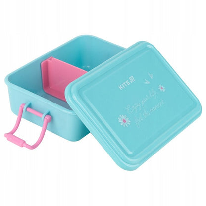 Lunchbox z przegrodą Kite 650 ml Feel the moment