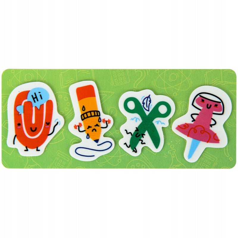 Zakładki indeksujące plastikowe 80 szt. Kite