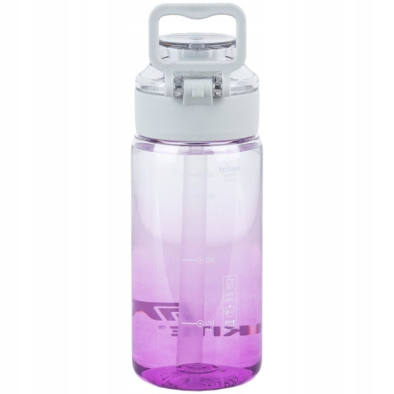Butelka na wodę do szkoły na siłownię 600 ml fioletowy Kite