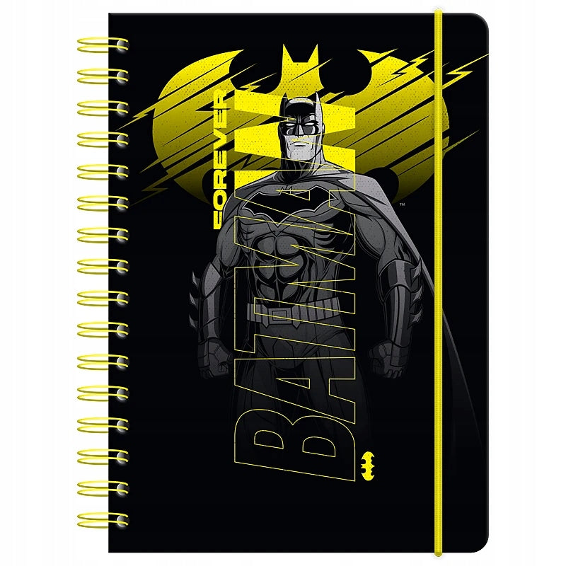 Notes Pamiętnik A5 na Spirali 80 kartek kratka DC Batman Kite