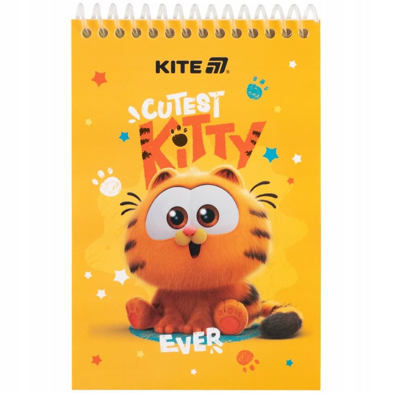 Notes spiralny A6 Garfild Kite
