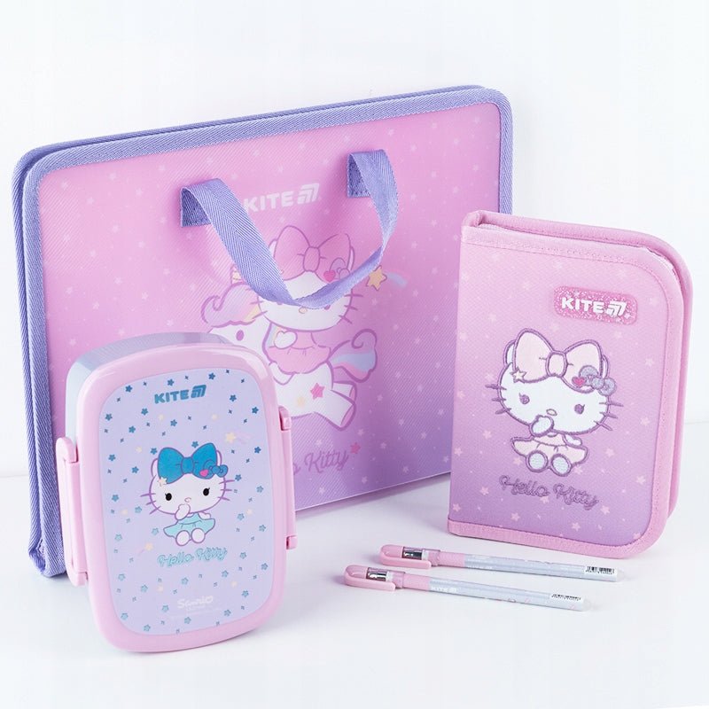 Teczka szkolna z rączką gruba A4 XL Hello Kitty