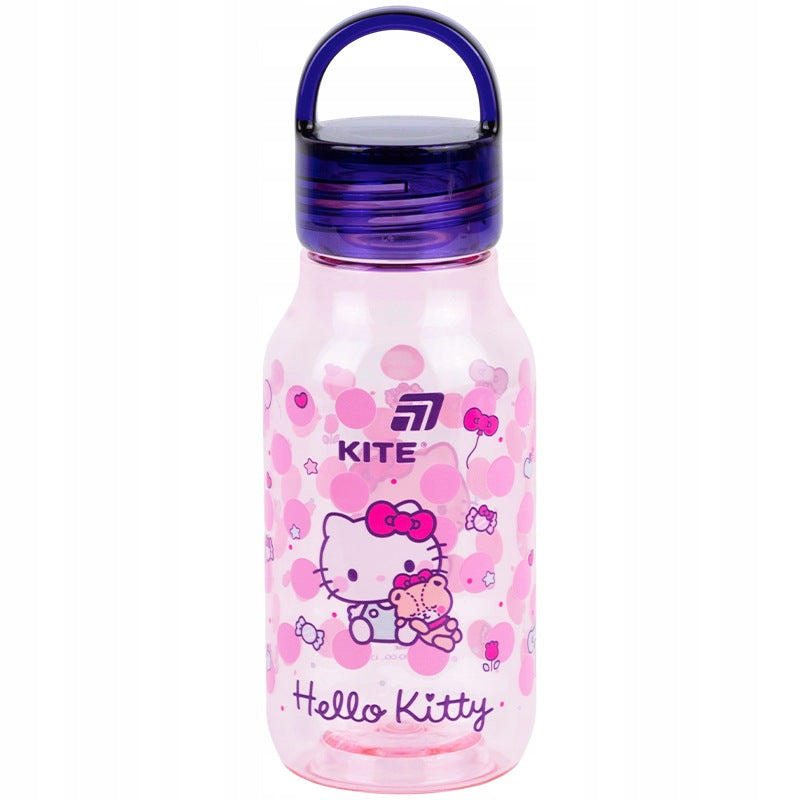 Mała butelka na wodę 430 ml dla dzieci tritan zakręcana z uchwytem Kite