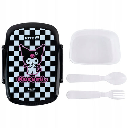 Lunchbox Śniadaniówka ze Sztućcami 750 ml Kuromi Kite