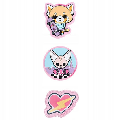Zestaw naszywek na dla dzieci 3 szt Aggretsuko Kite