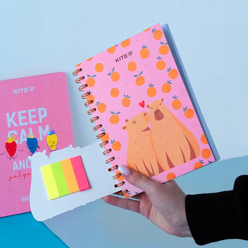 Notes notatnik 80 kartek A5 Kapibara Kite
