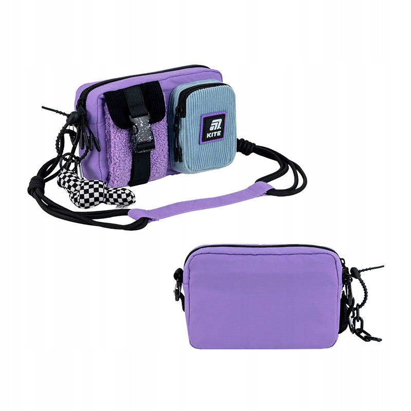 Torebka crossbody fioletowa młodzieżowa Kite