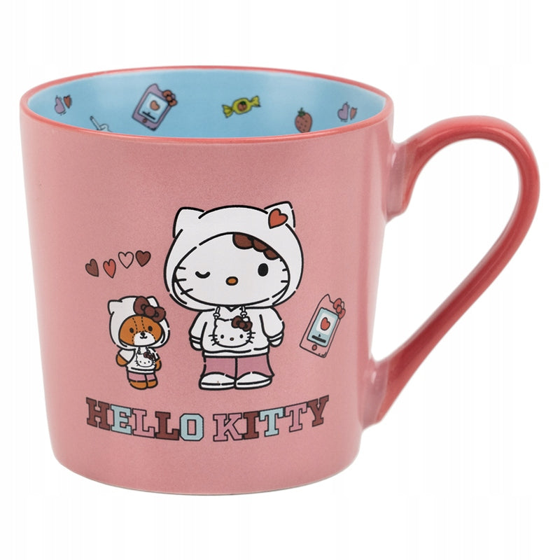 Kubek ceramiczny Hello Kitty 400 ml różowy Kite