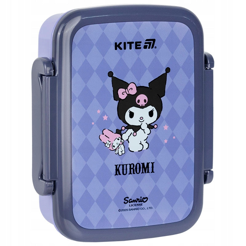 Śniadaniówka z przegródkami do szkoły 420ml Kuromi Kite