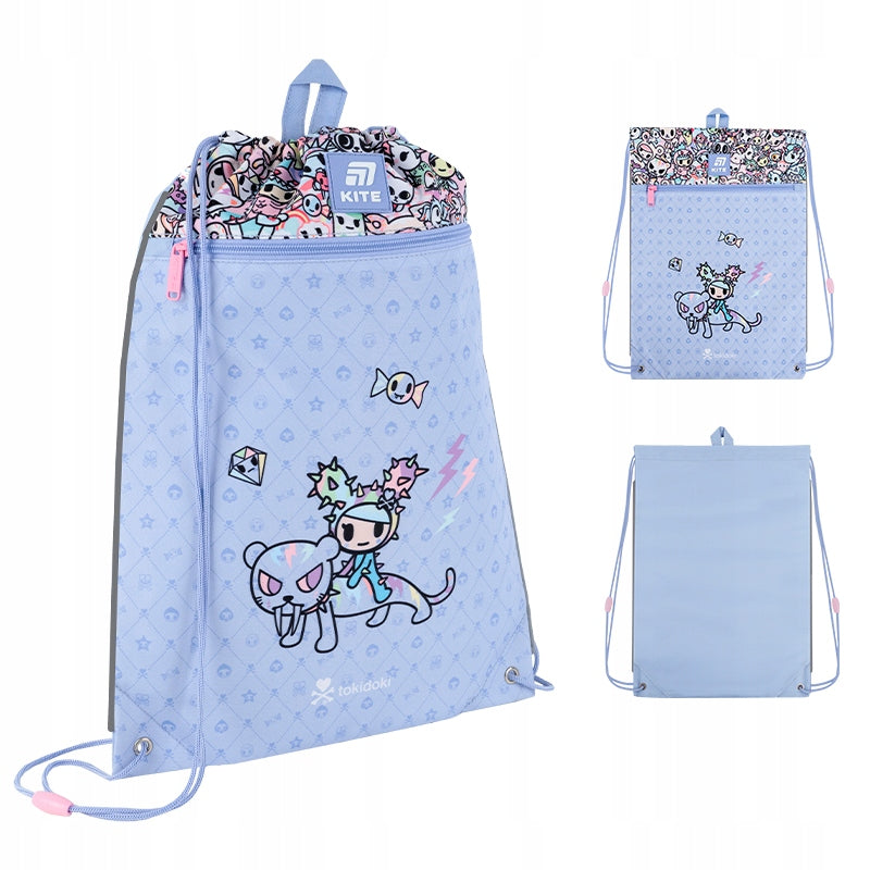 Worek na buty szkolny dla dziewczynki Tokidoki Kite