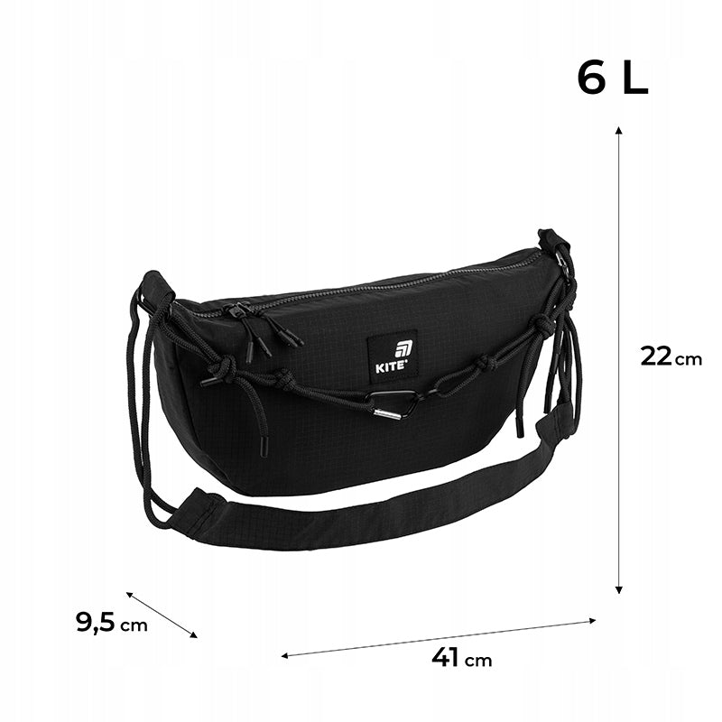 Tył torby crossbody – prosty design i eleganckie wykończenie