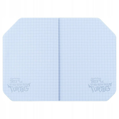 Notes pamiętnik A6 szary Ninja Turtles Kite