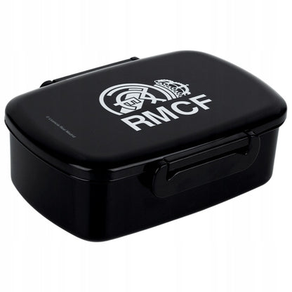 Lunchbox Real Madrid Kitę dla chłopców ze sztućcami BPA free