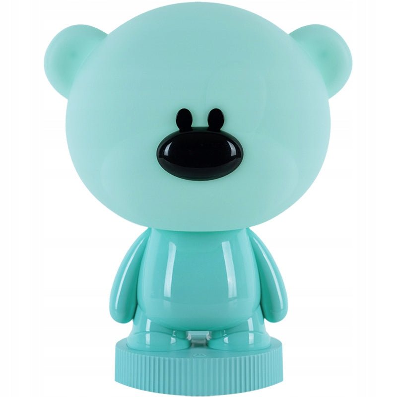 Lampka nocna niedzwiedz zielona