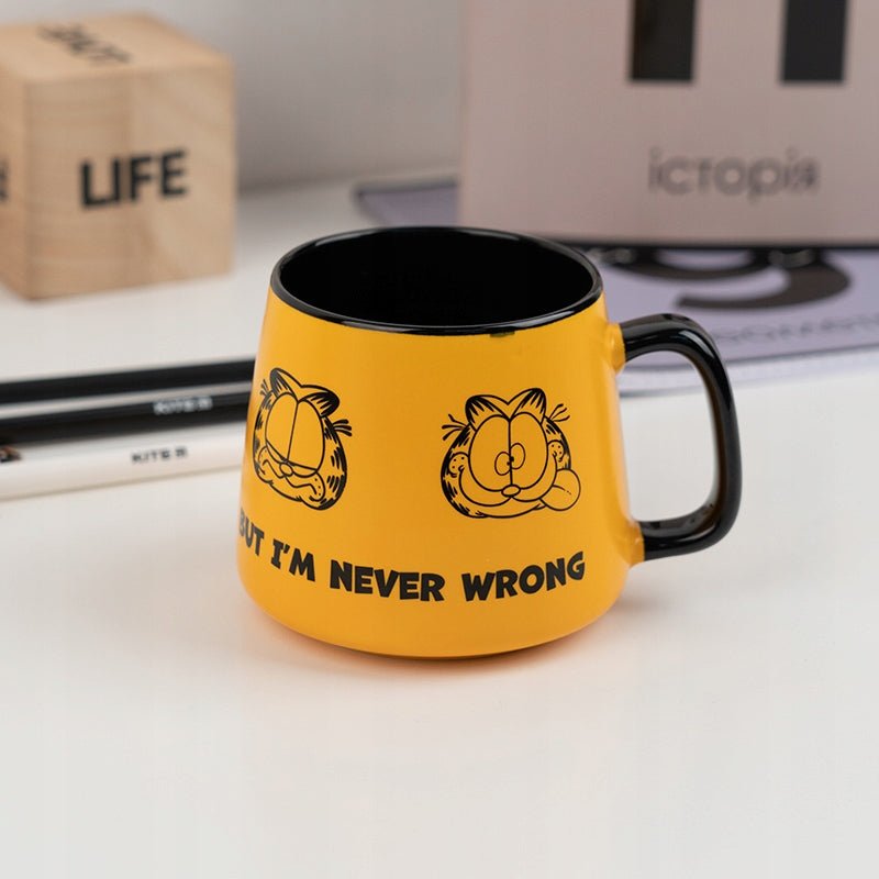 Kubek z Garfieldem 350 ml – wygodny uchwyt, trwały nadruk i licencjonowany design