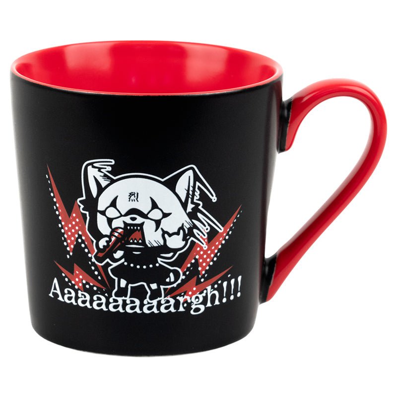 Kubek ceramiczny Aggretsuko 400 ml czarny