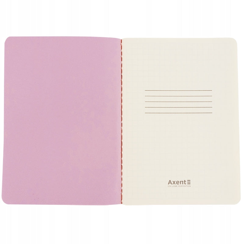 kieszonkowy notes Axent w miękkiej oprawie PU