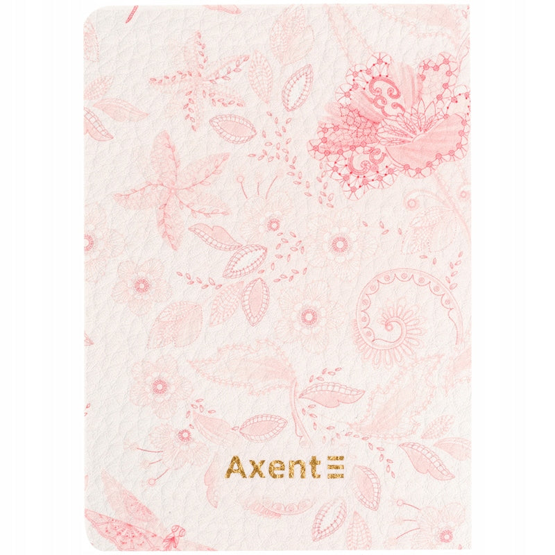 notes A6 Axent w kratkę z kremowym papierem