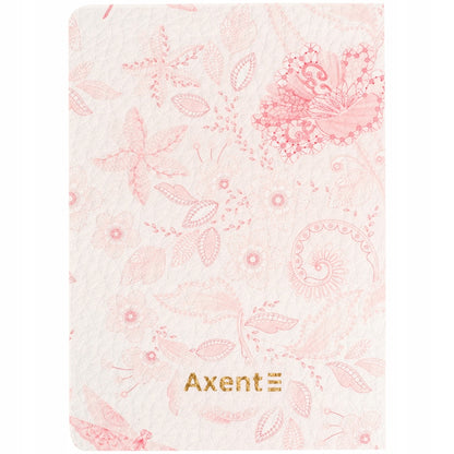 notes A6 Axent w kratkę z kremowym papierem