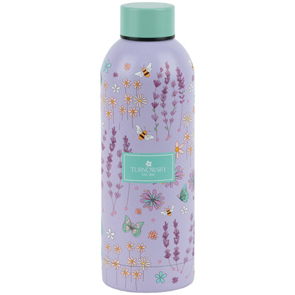 Ogólny wygląd fioletowej butelki termicznej Axent Morning Dew.