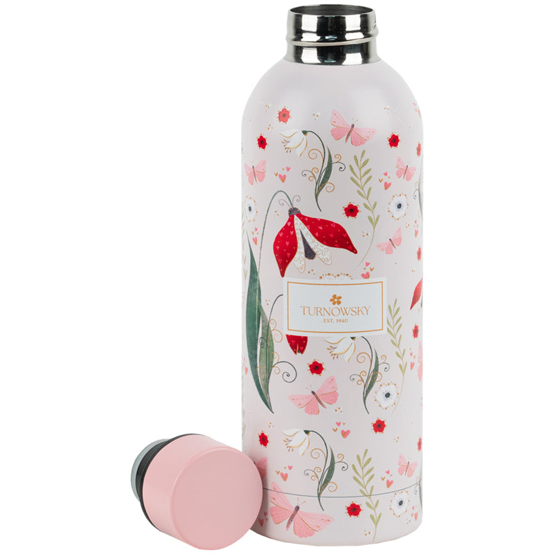 Otwarta butelka termiczna Axent ze stalową kolbą AISI 304.