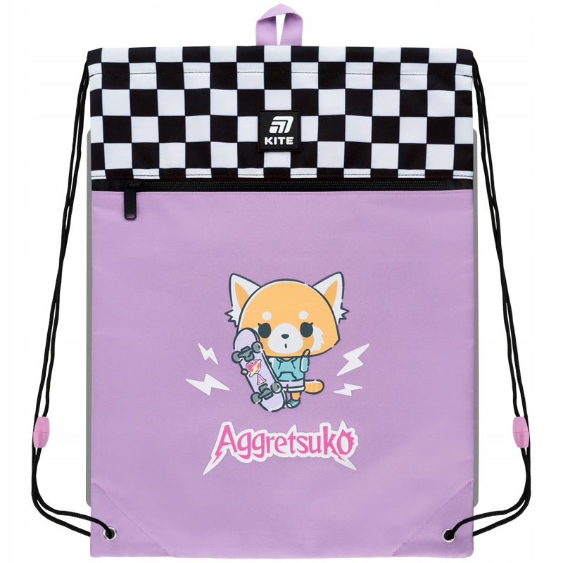 Worek na buty szkolny Aggretsuko Kite