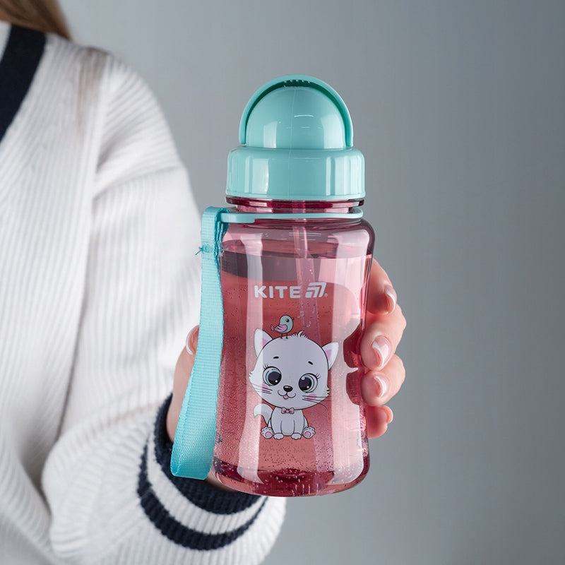Butelka na wodę dla z kotkiem 350 ml Kite