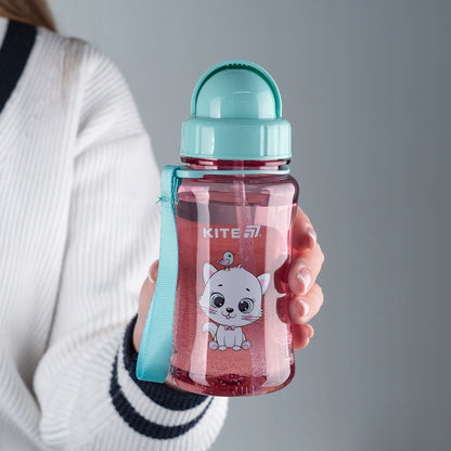 Butelka na wodę dla z kotkiem 350 ml Kite