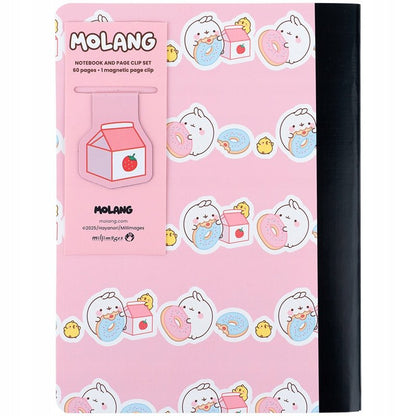 Notes notatnik 60 kartek z zakładką pamiętnik A5 Molang