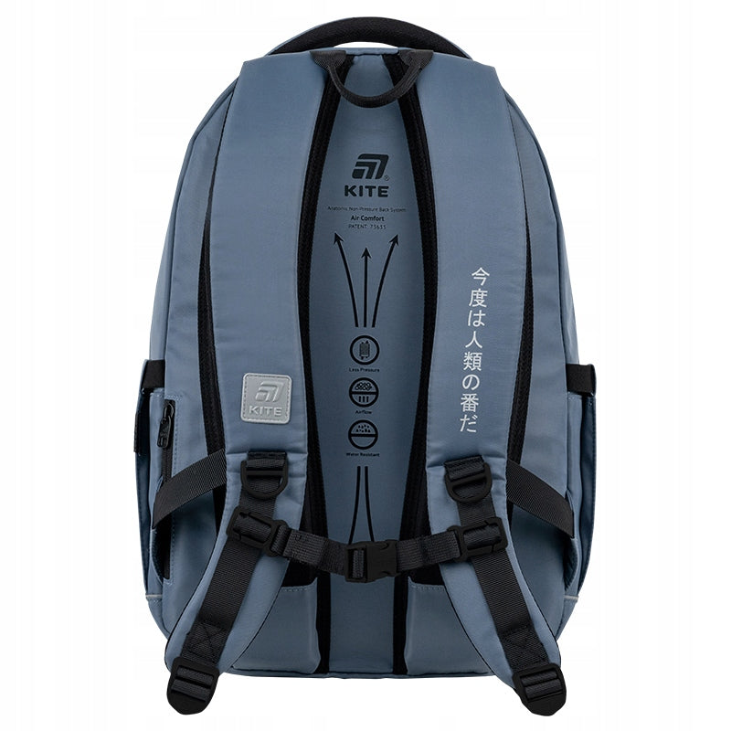 Szerokie, miękkie szelki profilowane dla komfortowego noszenia na co dzień.