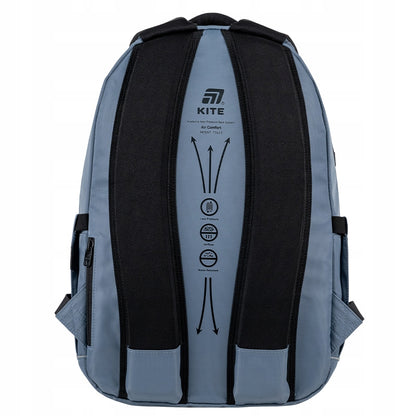 Ortopedyczny panel tylny z systemem wentylacji zapewniający wsparcie kręgosłupa.