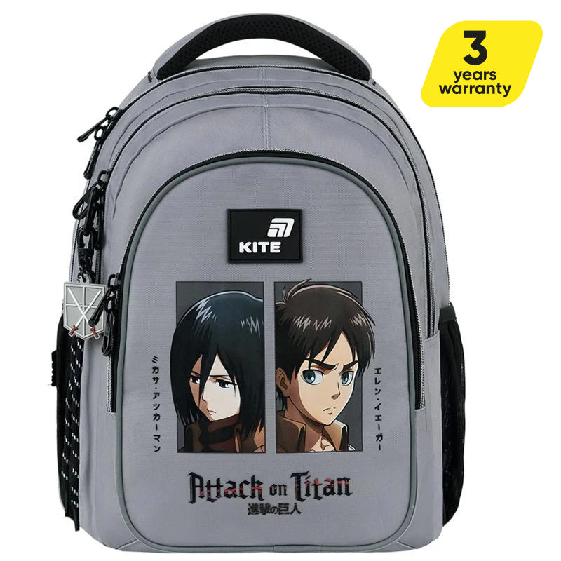 Plecak szkolny młodzieżowy Kite Attack on Titan ortopedyczny dla chłopców 9-12 lat