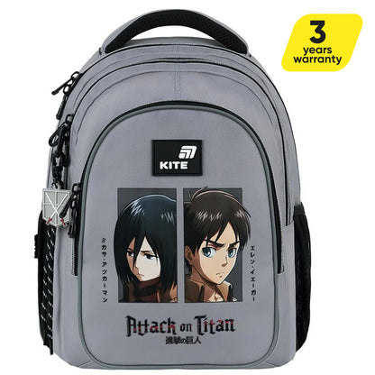Plecak szkolny młodzieżowy Kite Attack on Titan ortopedyczny dla chłopców 9-12 lat