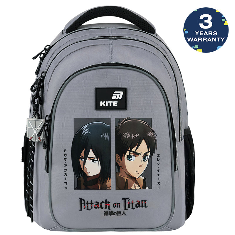 Batoh školní studentský Kite Attack on Titan ortopedický pro chlapce 9-12 let