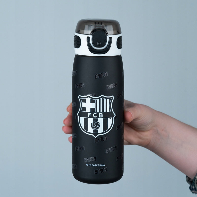 Termos szkolny FC Barcelona ze stali nierdzewnej