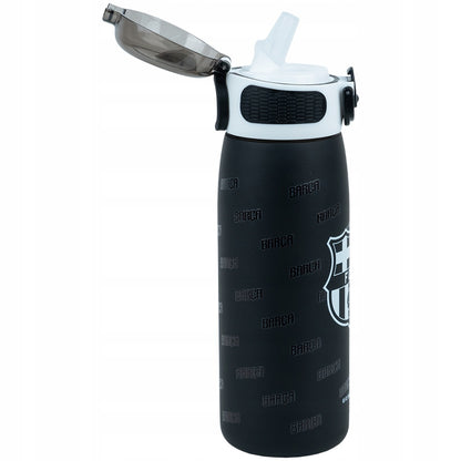 Termos FC Barcelona 600 ml z przyciskiem i blokadą