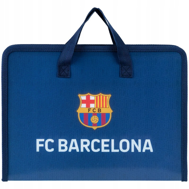 Teczka FC Barcelona z zamkiem i rączkami A4 Kite