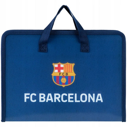 Teczka FC Barcelona z zamkiem i rączkami A4 Kite