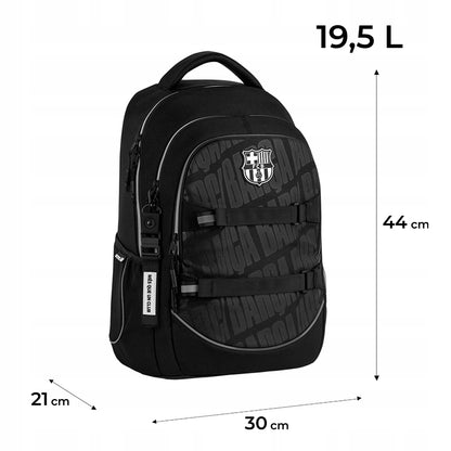 Plecak do szkoły BC26-727L – grafika z wymiarami i wagą 1210 g.